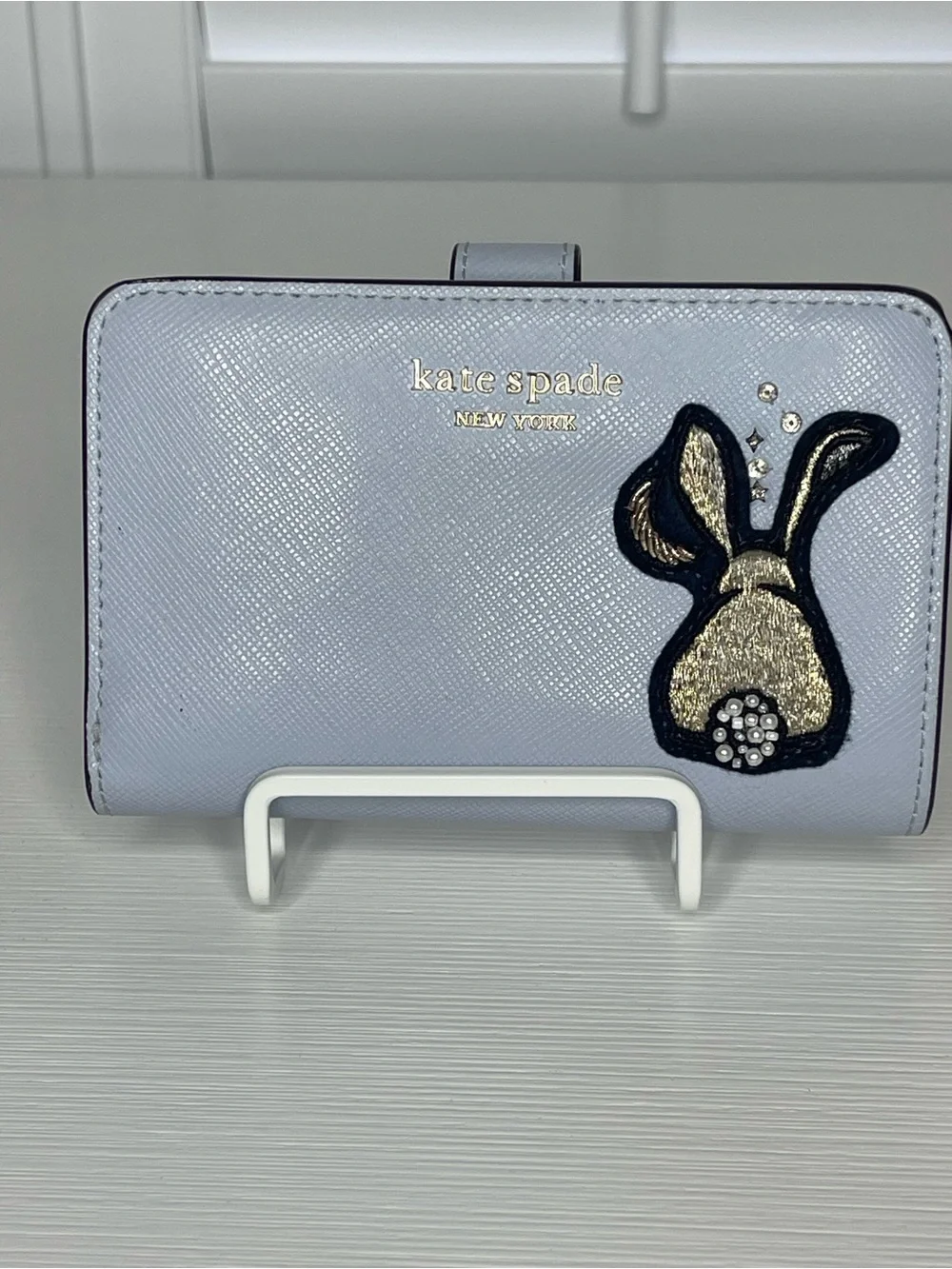 Kate Spade New York Bunbun Bunny Leather Bifold Wallet